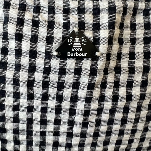 Barbour Harebell Dress Check Gingham Calf Midi 13738 - Picture 10 of 13